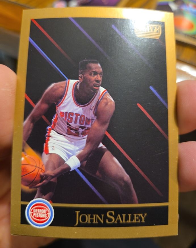 1990 Skybox #92 John Salley — front