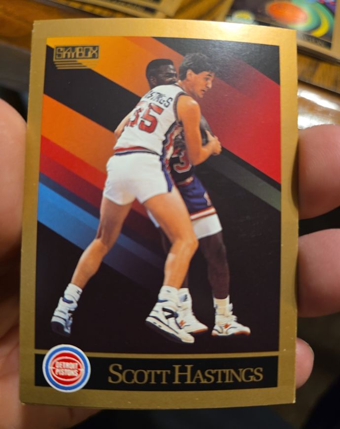 1990 Skybox #87 Scott Hastings — front