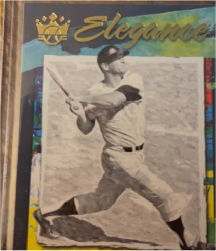 2022 Panini Diamond Kings Elegance #E-2 Mickey Mantle — front