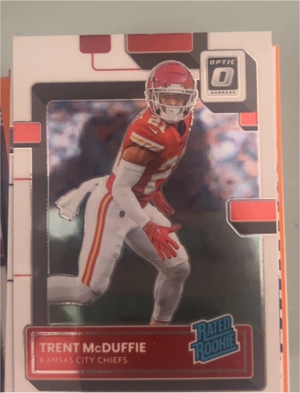 2022 Panini Donruss Optic #247 Trent McDuffie — front