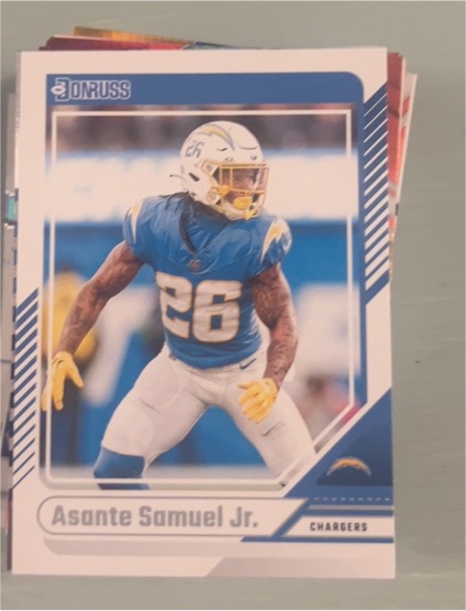2024 Donruss #226 Asante Samuel Jr. — front