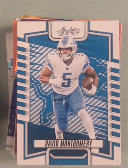 2023 Panini Absolute Football #63 David Montgomery — front