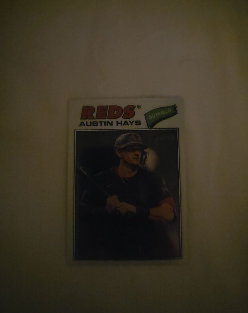 2026 Topps Heritage #80 Austin Hays — front