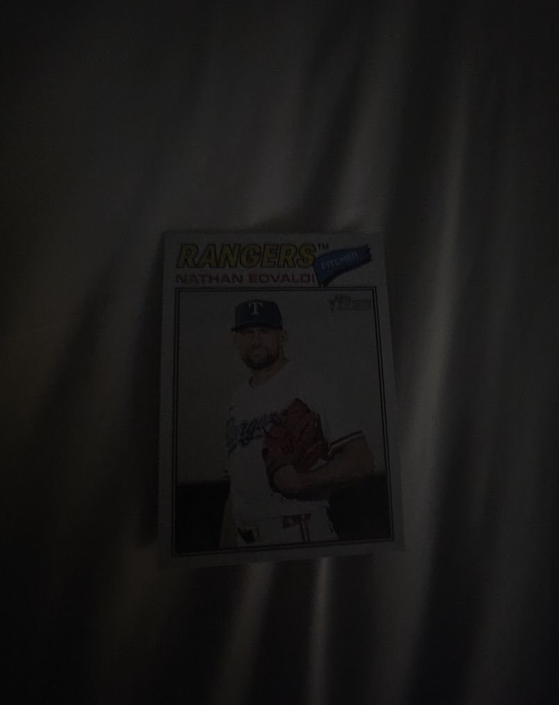 2026 Topps Heritage #40 Nathan Eovaldi — front