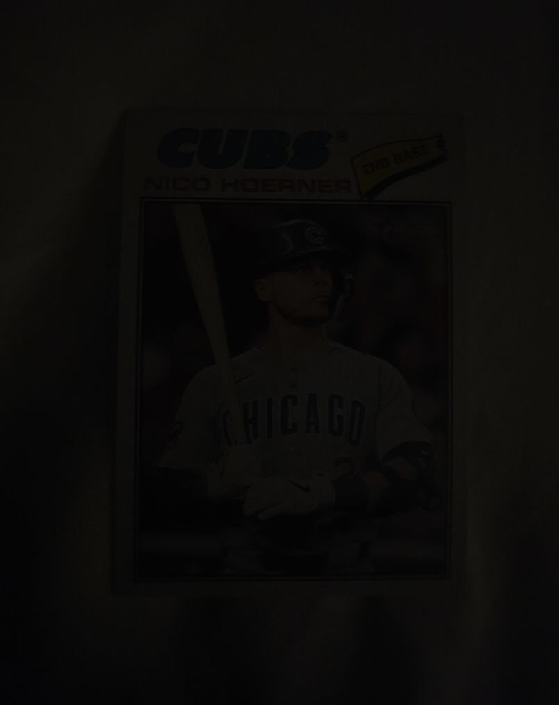 2026 Topps Heritage #28 Nico Hoerner — front