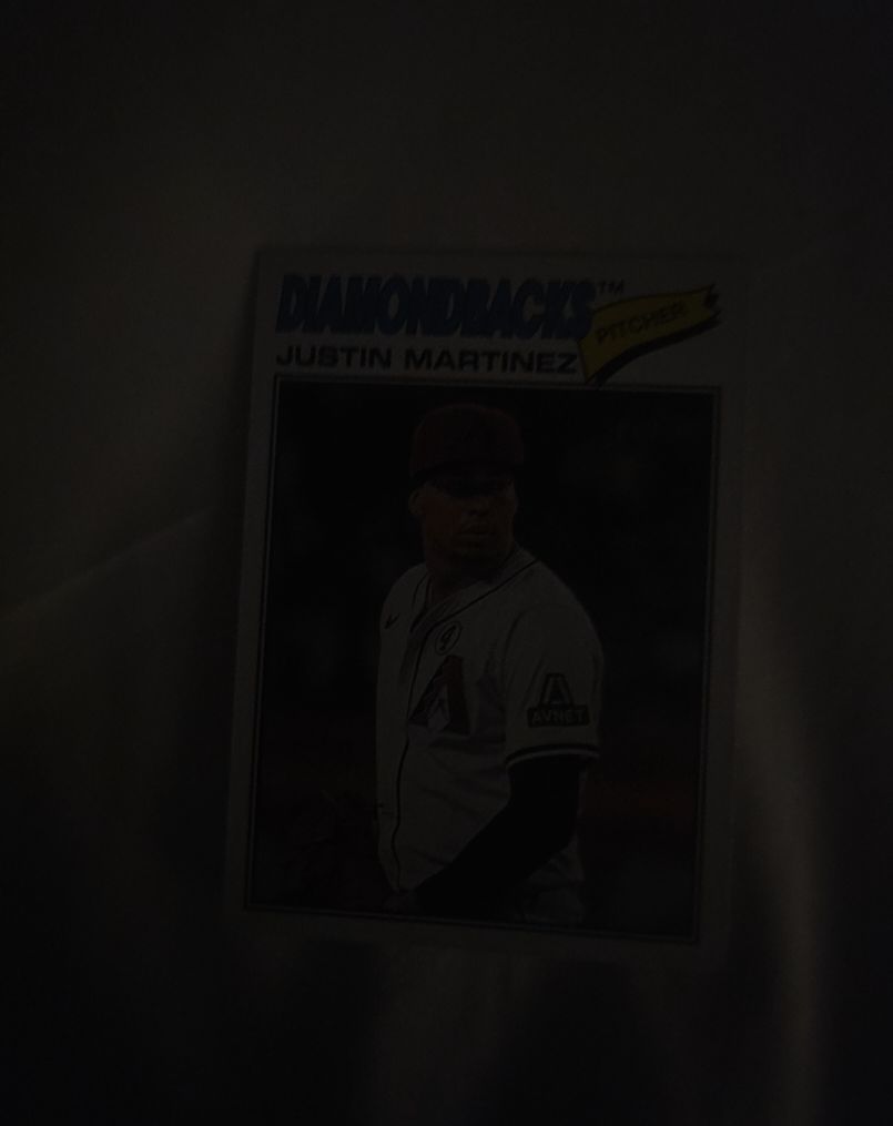 2026 Topps Heritage #263 Justin Martinez — front