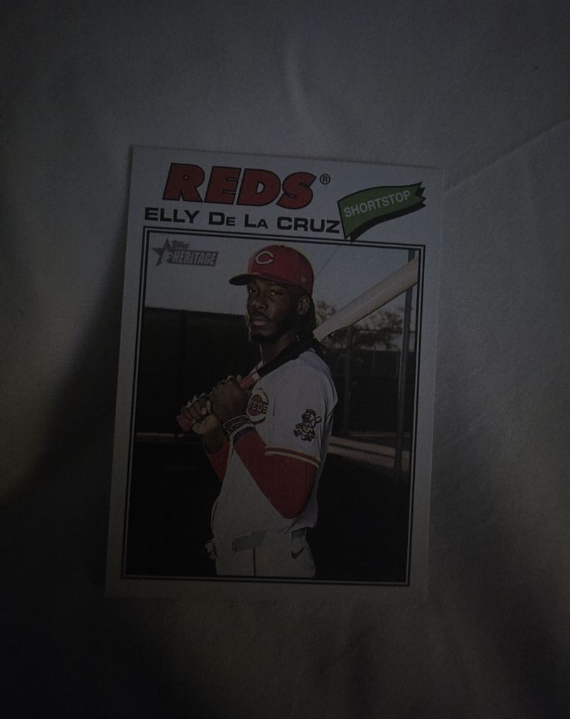 2026 Topps Heritage #70 Elly De La Cruz — front