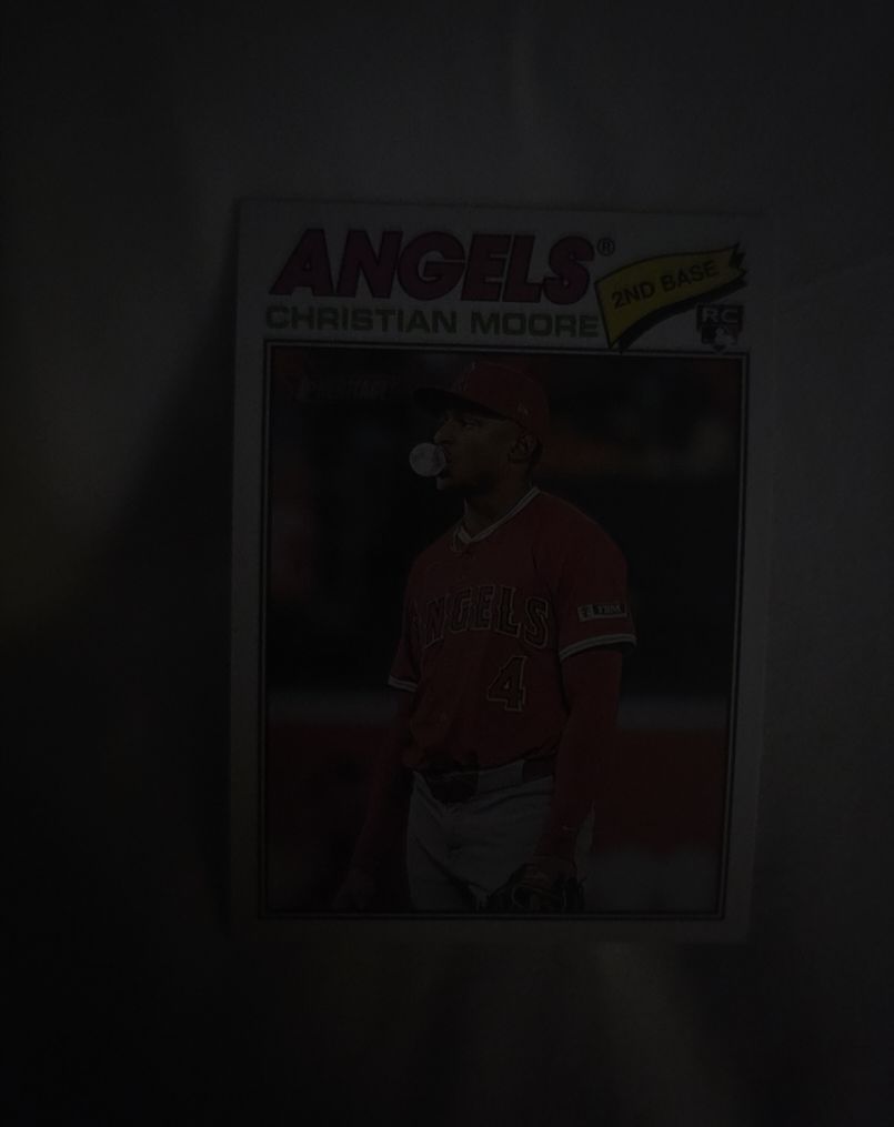 2026 Topps Heritage #249 Christian Moore — front