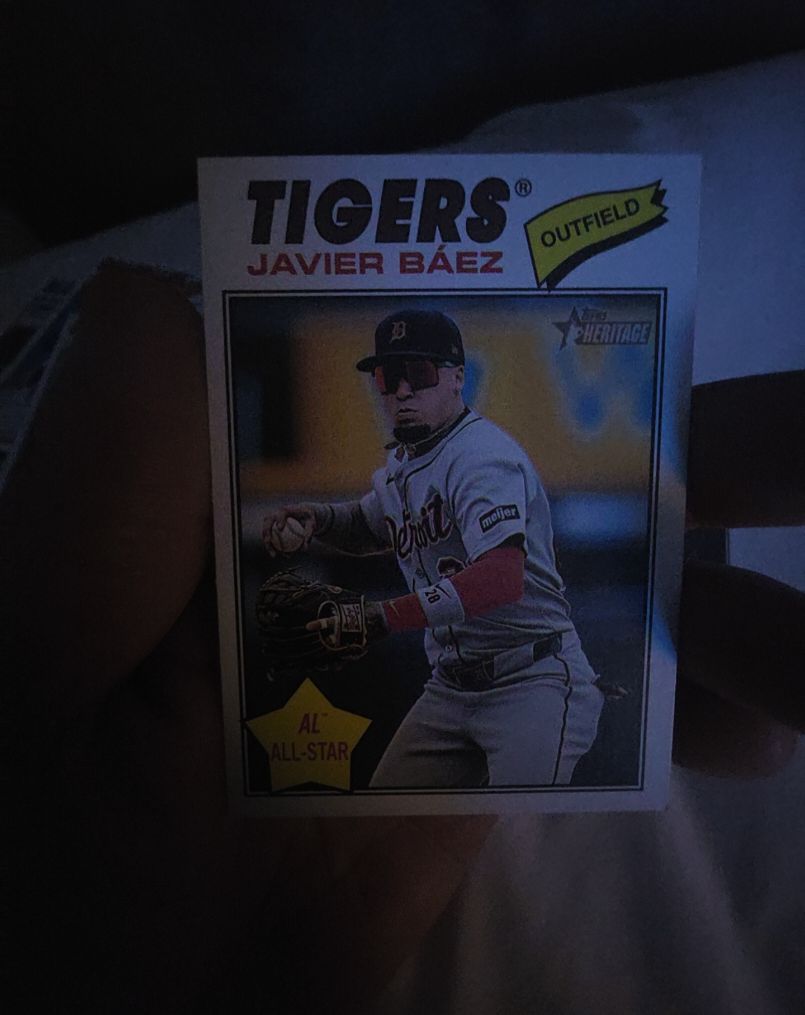 2026 Topps Heritage #107 Javier Báez — front