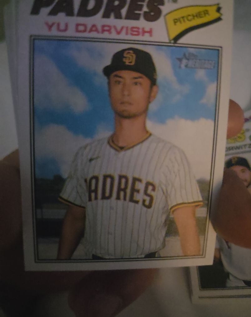 2026 Topps Heritage #120 Yu Darvish — front