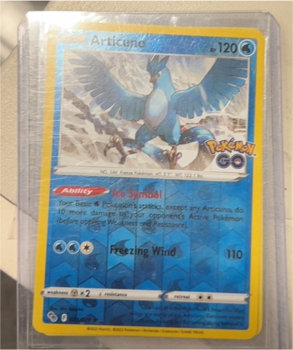 2022 Pokémon GO #024 Articuno — front