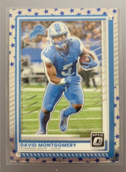 2025 Panini Donruss Optic #117 David Montgomery — front