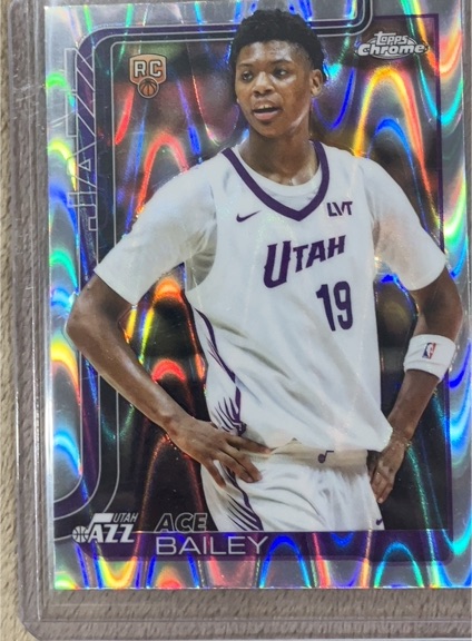 2025-26 Topps Chrome #255 Ace Bailey — front