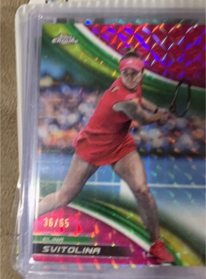 2025 Topps Chrome Tennis #41 Elina Svitolina — front