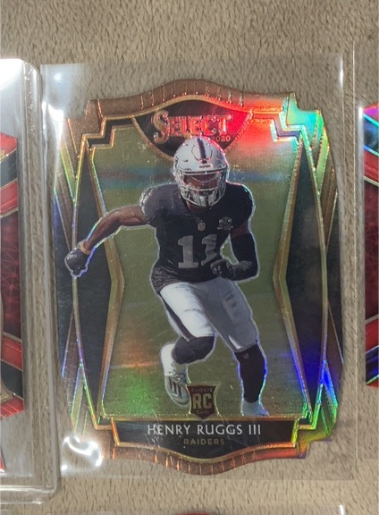 2020 Panini Select #58 Henry Ruggs III — front