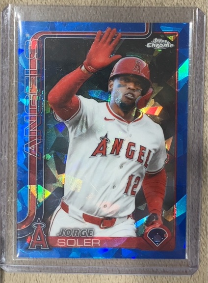 2025 Topps Chrome Update Series Sapphire Edition #USC133 Jorge Soler — front