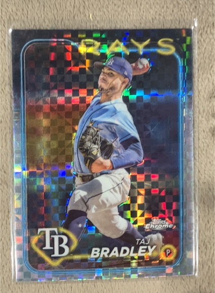 2024 Topps Chrome #83 Taj Bradley — front