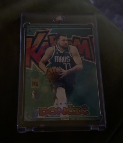 2023-24 Panini Crown Royale #12 Luka Doncic Kaboom! — front