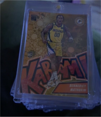 2023 Panini National #RC18 Bennedict Mathurin — front