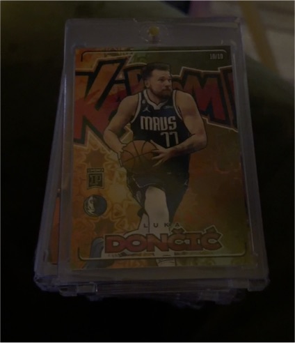 2023-24 Panini Crown Royale #12 Luka Doncic Kaboom! — front