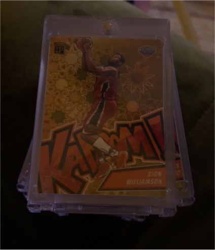 2021 Panini Prizm Collegiate Draft Picks #63 Zion Williamson — front