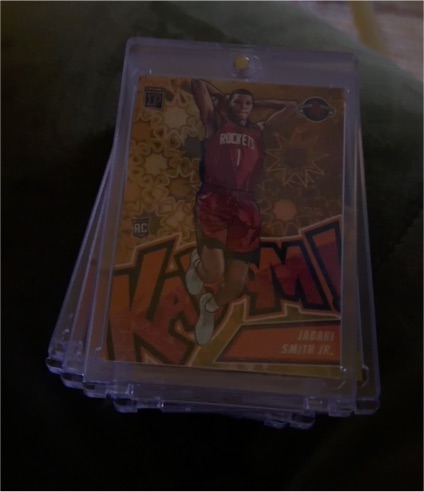 2022-23 Panini Crown Royale Kaboom! #22 Jabari Smith Jr. — front