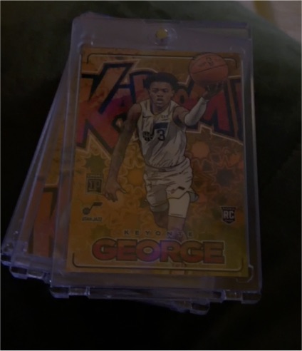 2023-24 Panini Crown Royale Kaboom! #13 Keyonte George — front