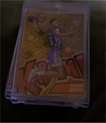2022-23 Panini Mosaic Basketball #17 Keegan Murray — front