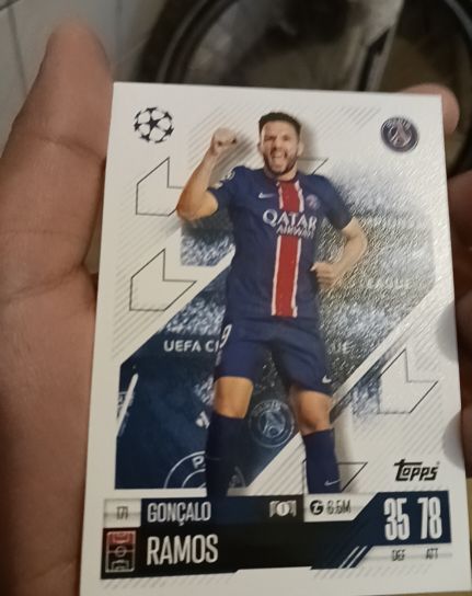 2024-25 Topps UEFA Club Competitions #31 Goncalo Ramos — front