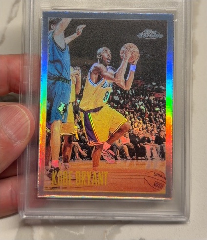 1996-97 Topps Chrome #138 Kobe Bryant — front