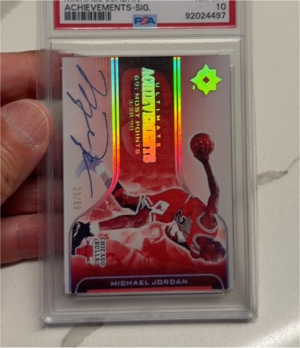 2003 Upper Deck SPx #26 Michael Jordan — front