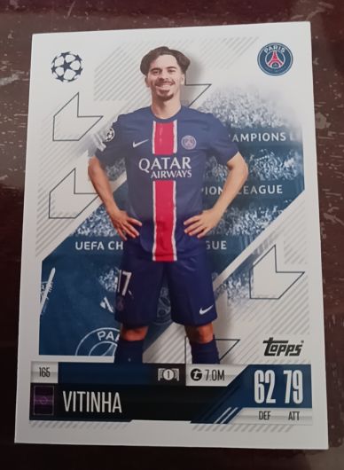 2024-25 Topps Match Attax UEFA Club Competitions #165 Vitinha — front