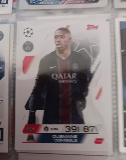 2025-26 Topps UEFA Club Competition USL Team Of The Season #3 Ousmane Dembele — front