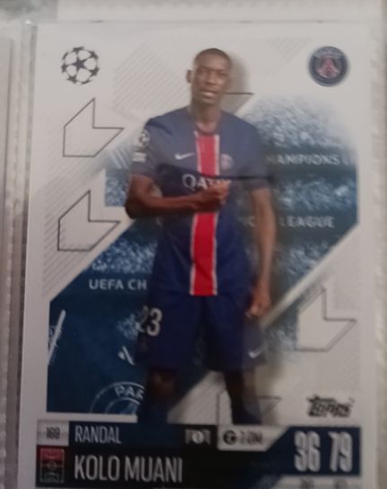 2024-25 Topps UEFA Club Competitions #156 Randal Kolo Muani — front