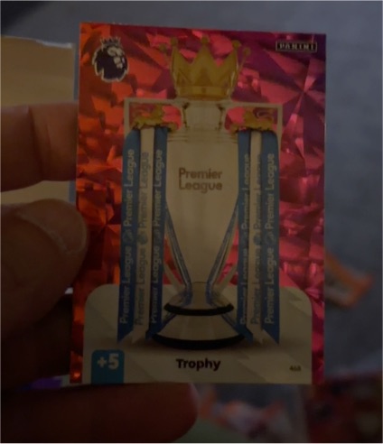2024 Panini Adrenalyn XL Premier League #468 Trophy — front