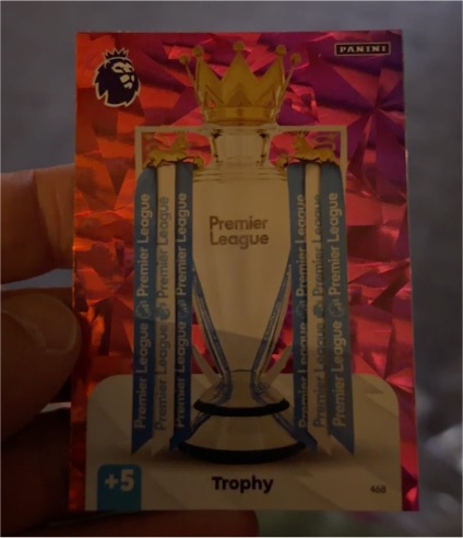 2024 Panini Adrenalyn XL Premier League #468 Premier League Trophy — front