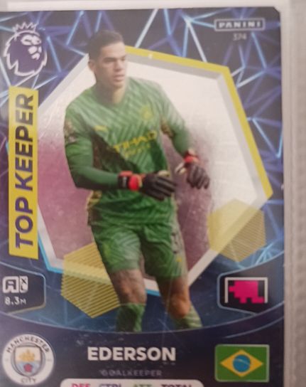 2024 Panini Adrenalyn XL Premier League #374 Ederson — front