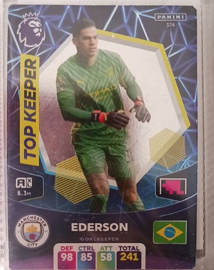 2024 Panini Adrenalyn XL Premier League #374 Ederson — front