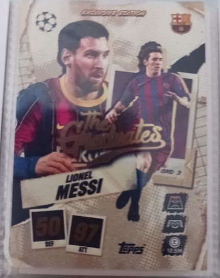 2025 Topps Match Attax Champions League #GRD 3 Lionel Messi — front