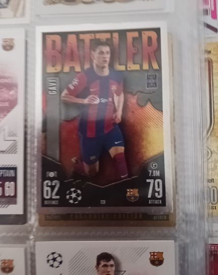 2021 Topps UEFA Champions League #62 Gavi — front
