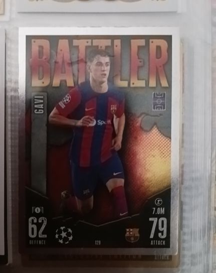 2023-24 Topps Match Attax #129 Gavi Battler — front