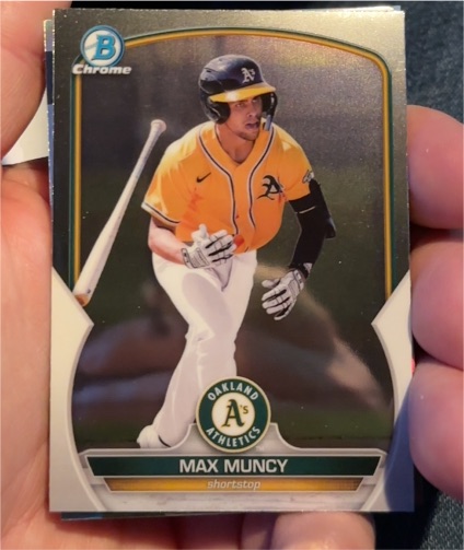 2023 Bowman Chrome Prospects #BCP-87 Max Muncy — front