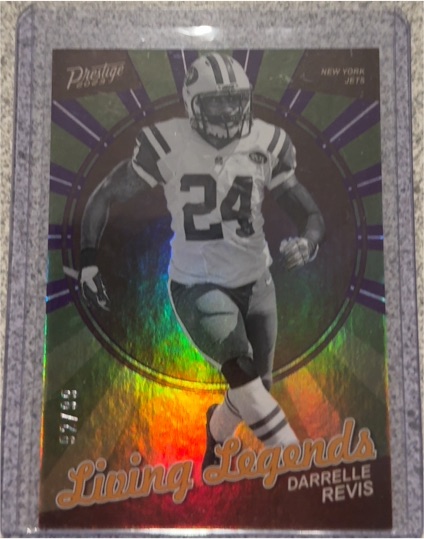 2023 Panini Prestige #LL-12 Darrelle Revis Living Legends — front