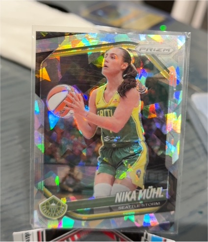 2025 Panini Prizm WNBA #127 Nika Muhl — front