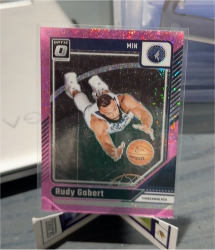 2024-25 Panini Donruss Optic #222 Rudy Gobert — front