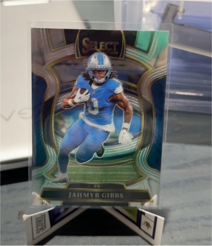 2025 Panini Select #71 Jahmyr Gibbs — front