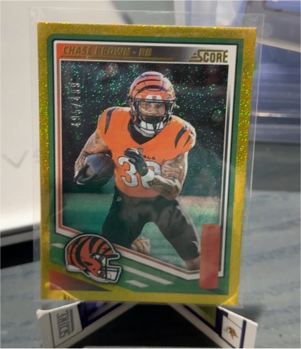 2025 Panini Score #157 Chase Brown — front