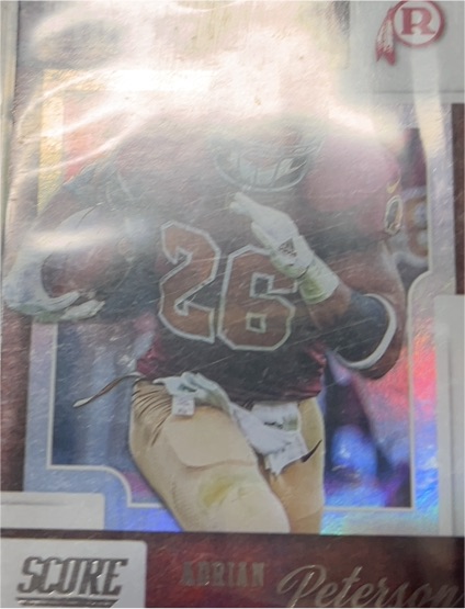 2019 Panini Score Throwbacks #T-12 Adrian Peterson — front