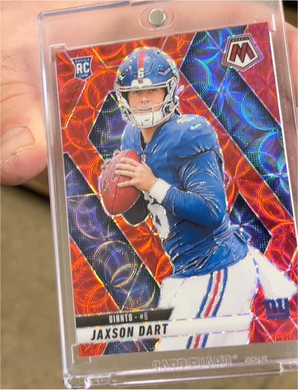 2025 Panini Mosaic #362 Jaxson Dart — front