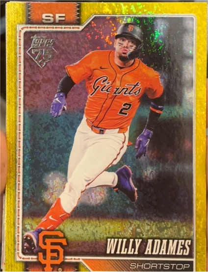 2026 Topps Series 1 #267 Willy Adames — front
